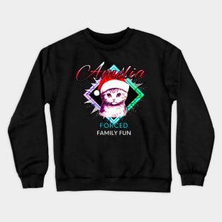 Amelia - Custom name gift - Christmas Crewneck Sweatshirt